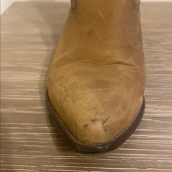 Nine West Tan Western Ankle Booties - Picture 12 of 16